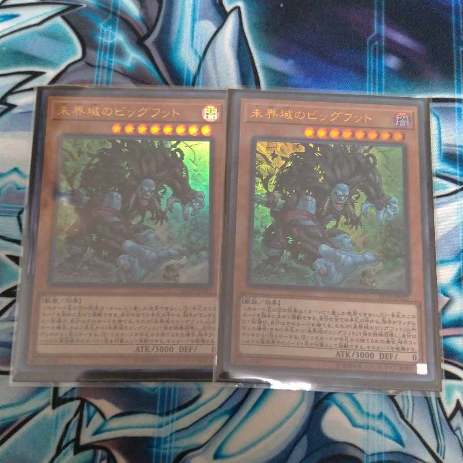 未界域のビックフット 2枚