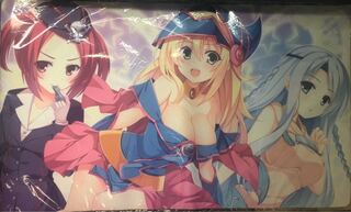 ブラックマジシャンガール 青き眼の乙女 魔界発現世行きデスガイド プレイマット