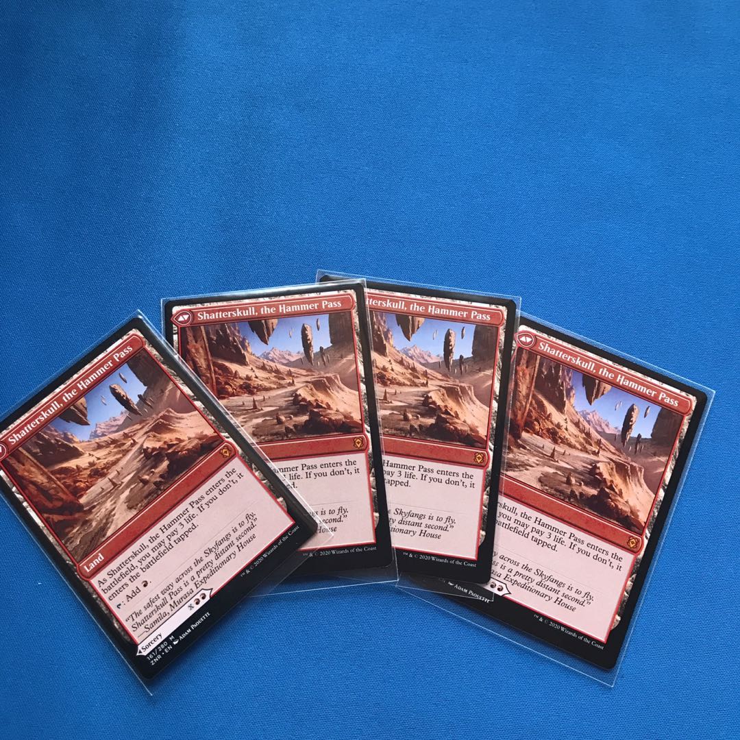 MTG 髑髏砕きの一撃 英語版 四枚組