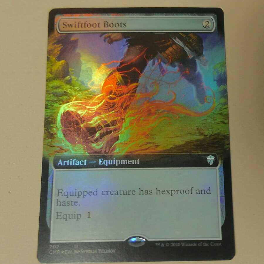 速足のブーツ　FOIL拡張