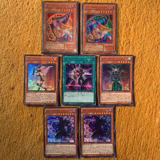 遊戯王　ブラックマジシャンガール　etc マジシャンデッキ　7枚セット 美品