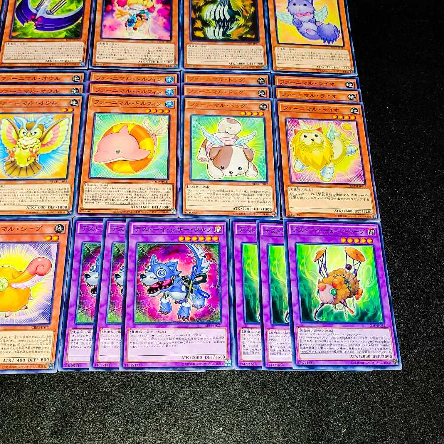 Yu-Gi-Oh No.118 cheap price! Mushroom Furnimal deck parts bulk sale set!