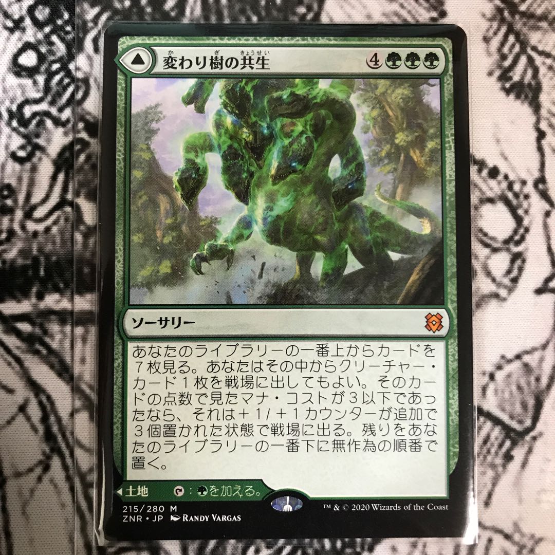 変わり樹の共生