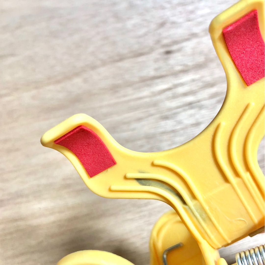 スマホ用 フレキシブルアーム スタンド イエロー スマホホルダー 曲がるスタンド