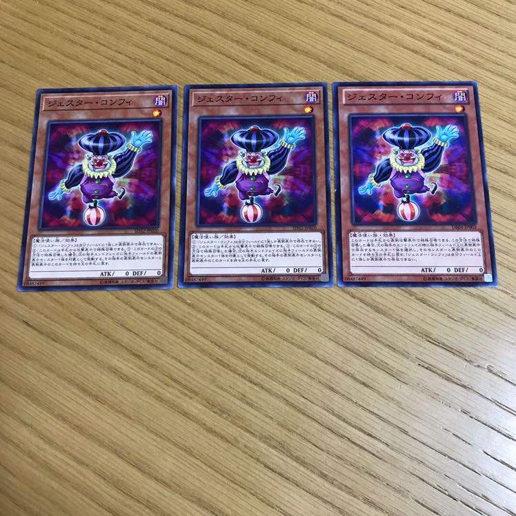 ジェスター・コンフィ ノーマル 3枚セット