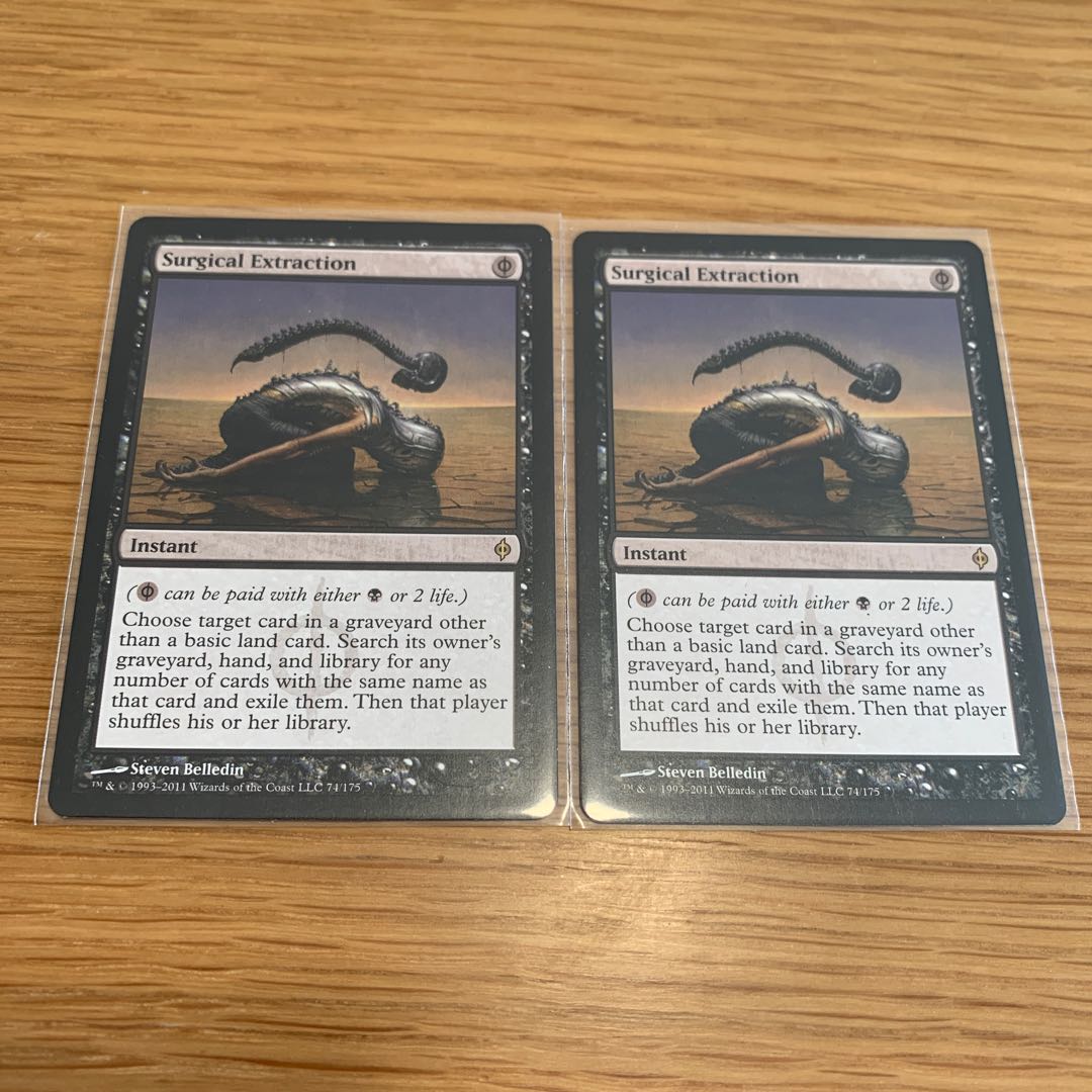 外科的摘出　NPH 英語　2枚セット