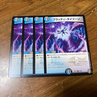 ブラッディ・タイフーン　4枚