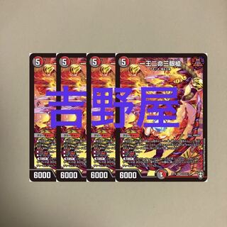 4枚　一王二命三眼槍　パラドヴィナシューラ