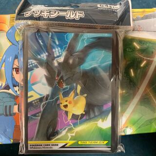 ポケモン　デッキシールド　ピカチュウ　ゼクロム