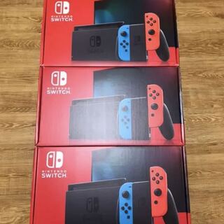 新品未使用　Nintendo Switch ネオンブルー/ネオンレッド　3台
