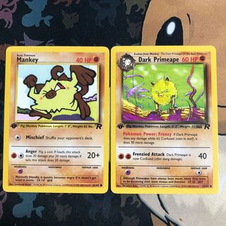 Mankey, Bad Primeape English First Edition
