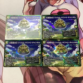 大革命のD ワイルド・サファリ・チャンネル　4枚　EX06