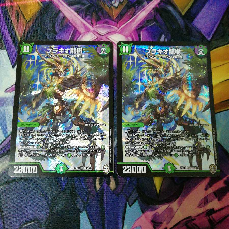 ブラキオ龍樹　2枚