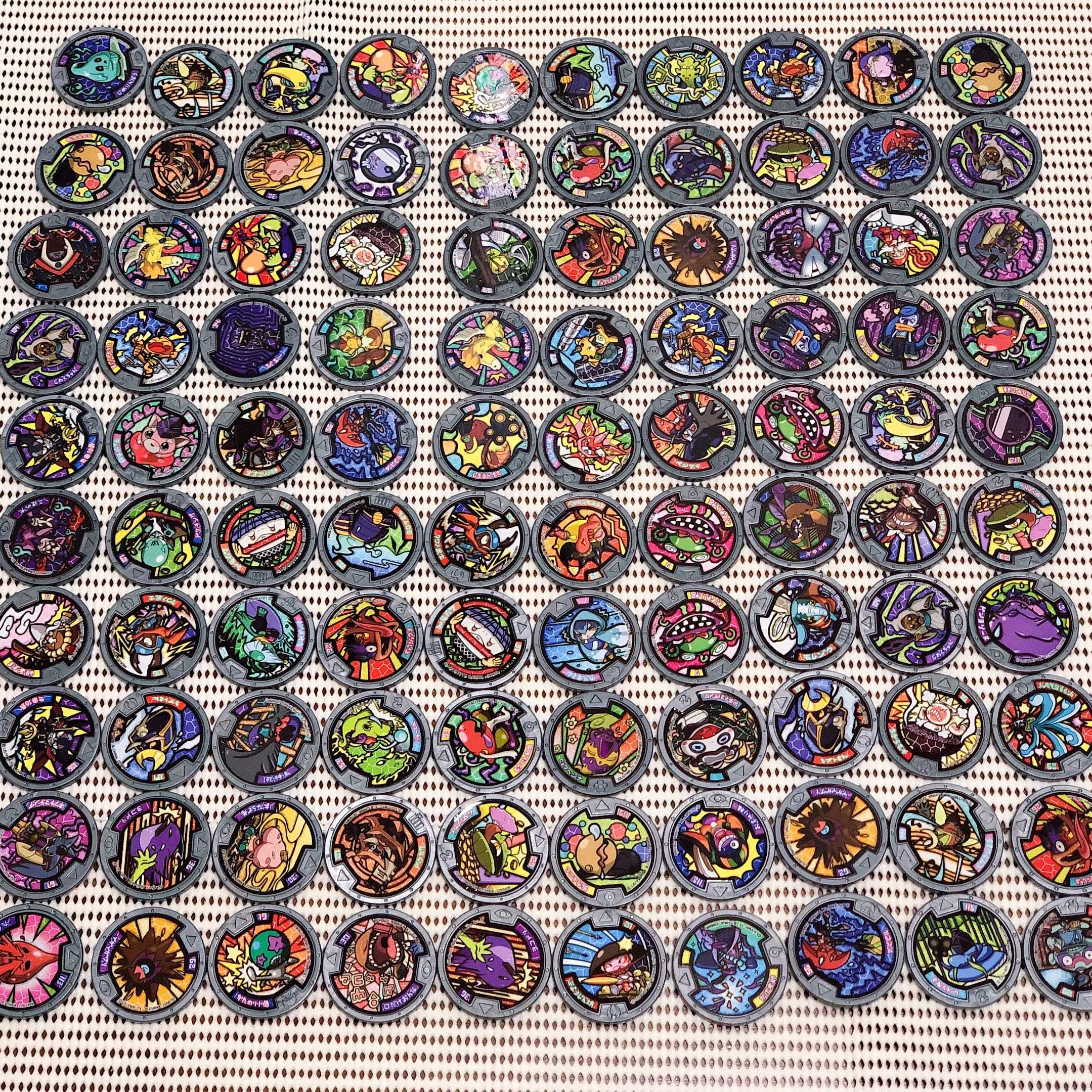 [QR登録不明] 妖怪ウォッチ 妖怪メダル まとめ 200枚セット