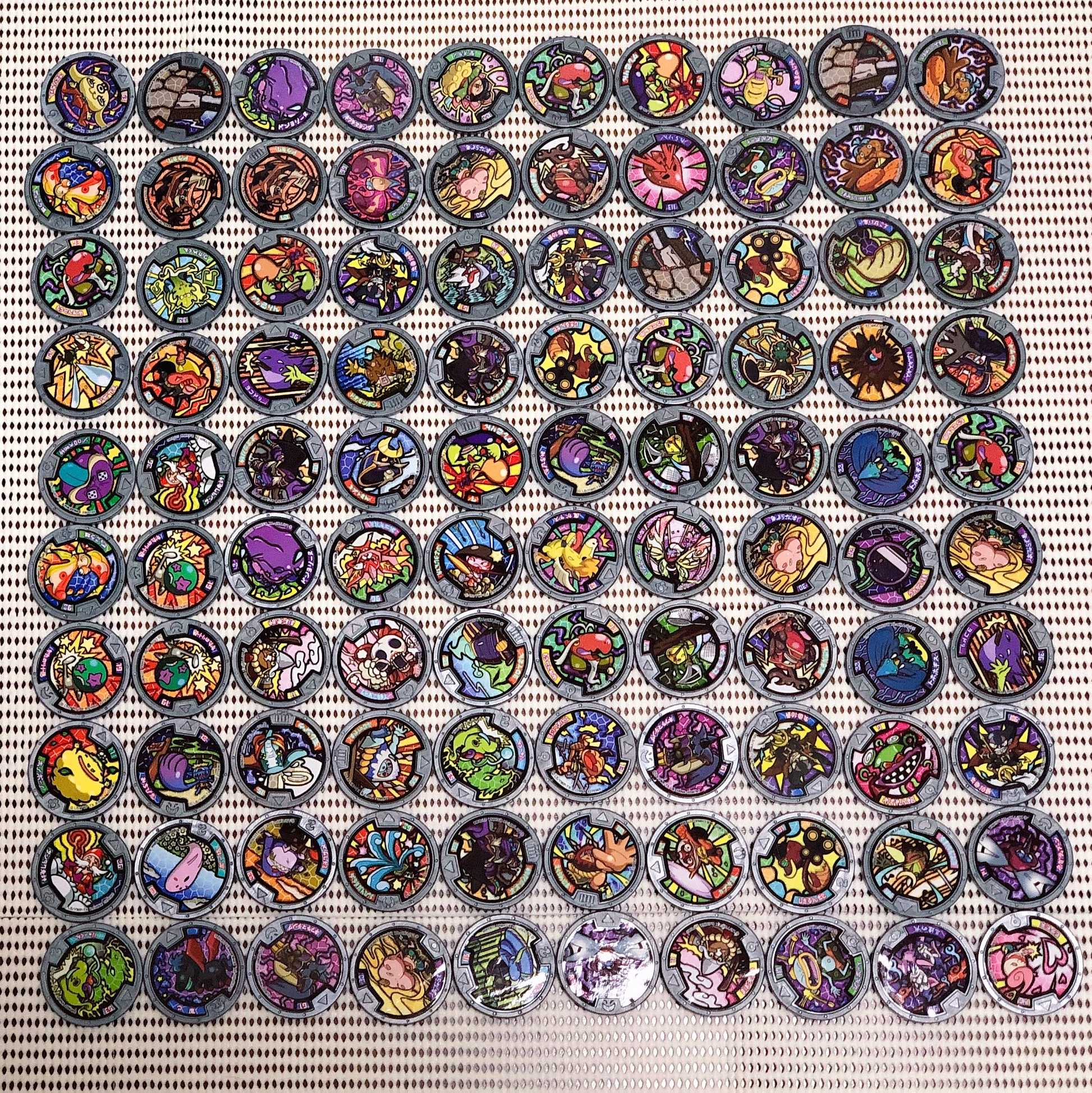 [QR登録不明] 妖怪ウォッチ 妖怪メダル まとめ 200枚セット