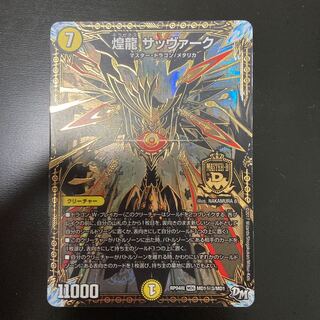 煌龍 サッヴァーク SE 黒　銀