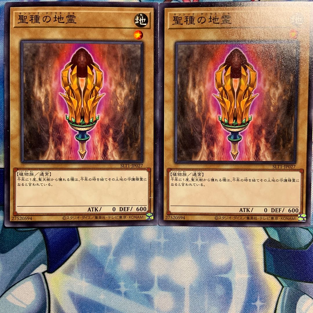 【N】聖種の地霊 2枚 SLT1-JP027