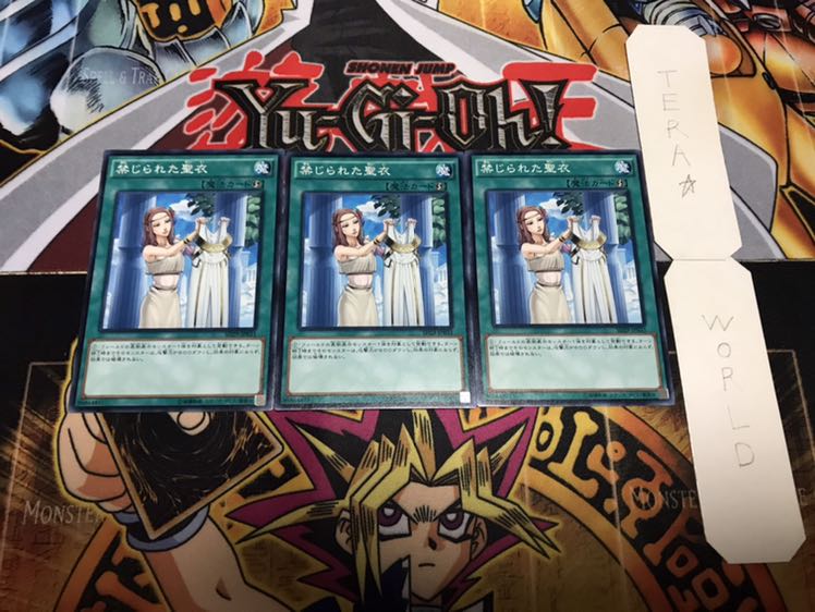 禁じられた聖衣 ノーマル 3枚セット てら