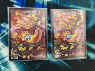 一王二命三眼槍 2枚