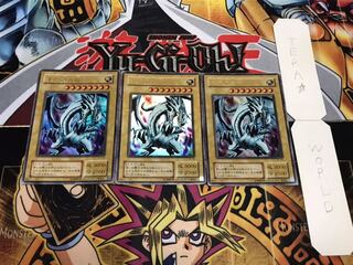 青眼の白龍 EX 2期ver ウルトラ 3枚セット てら