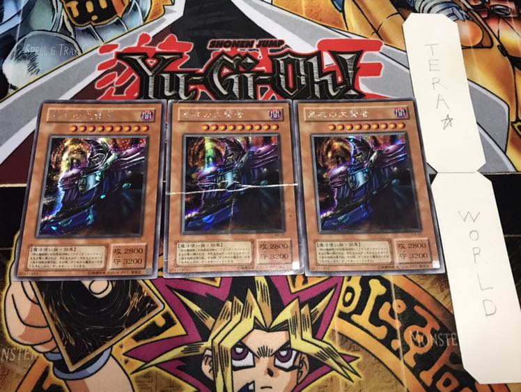 黒衣の大賢者 2期ver シークレット 3枚セット てら