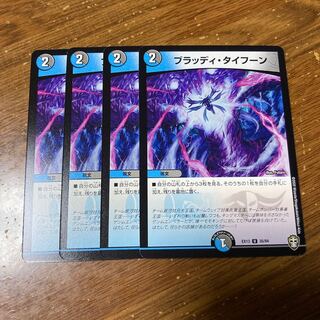 ブラッディ・タイフーン　4枚