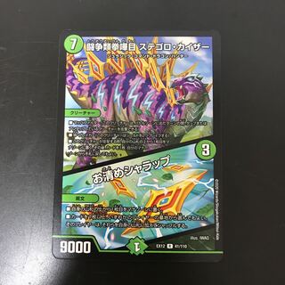 闘争類拳嘩目 ステゴロ・カイザー｜お清めシャラップ