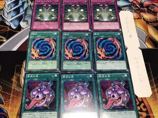 貪欲な壺 融合 マクロコスモス ノーマル 各3枚セット まとめ てら