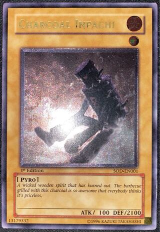 遊戯王 大木炭18 英語 1st レリーフ ➀