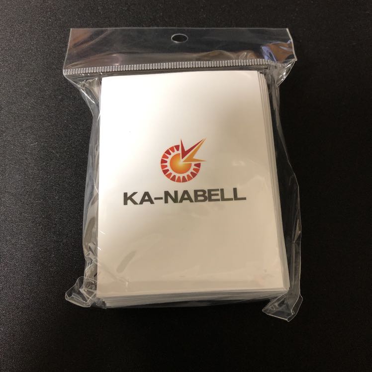 カーナベルスリーブ 白100枚