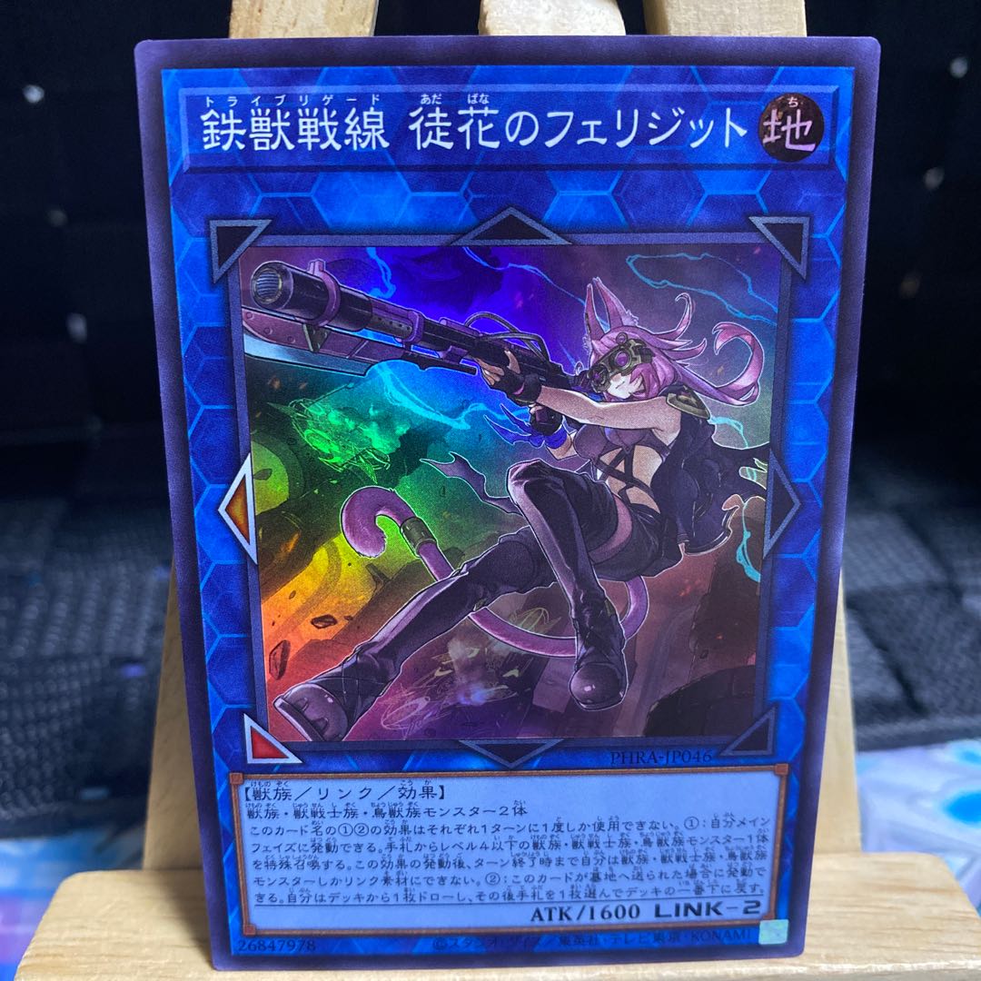 遊戯王【鉄獣戦線 徒花のフェリジット】SR