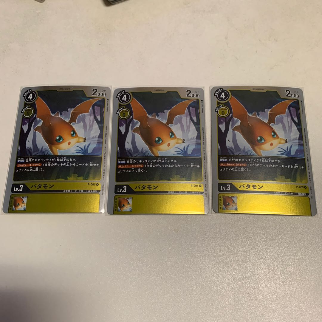 パタモン P-005 3枚セット