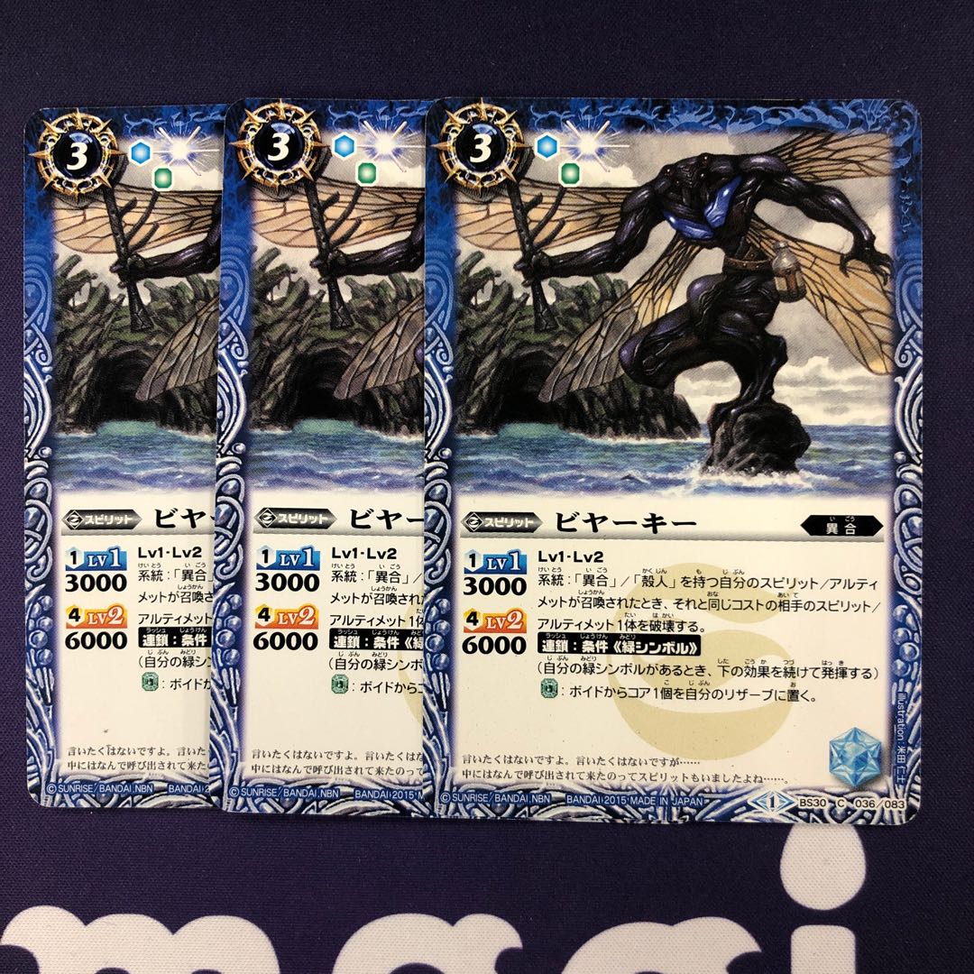 ビヤーキー 3枚