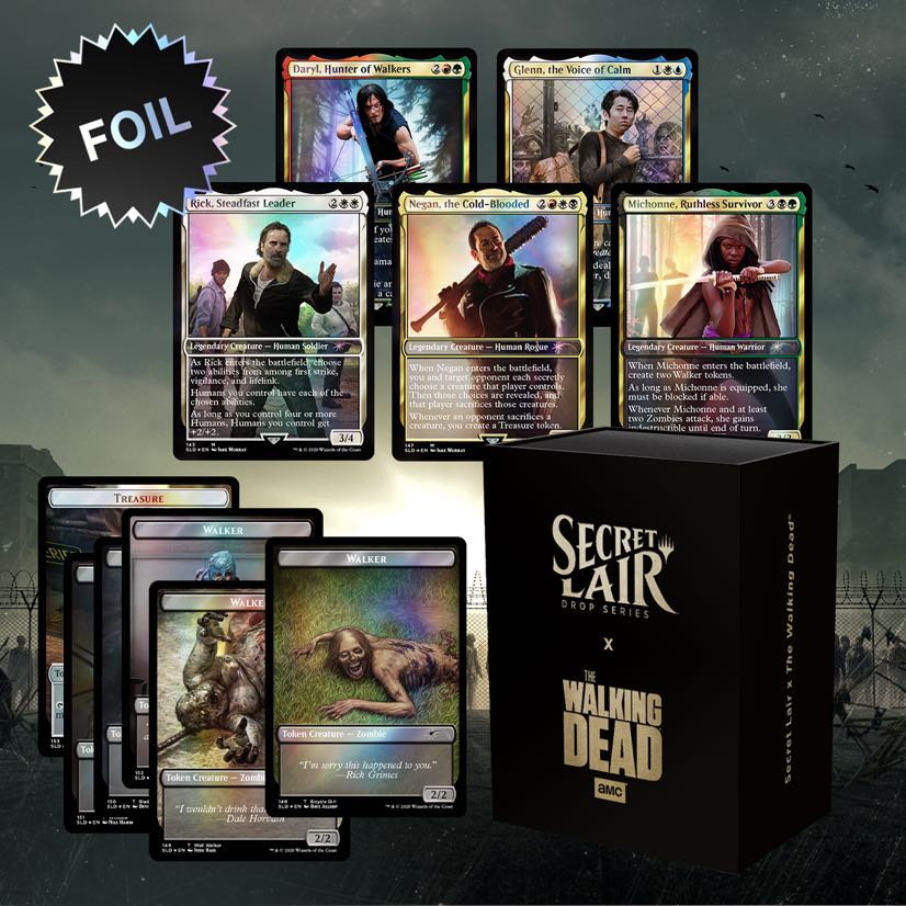 Secret Lair x The Walking Dead 未開封 MTG 1枚
