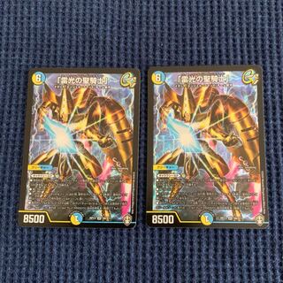 「雷光の聖騎士」2枚