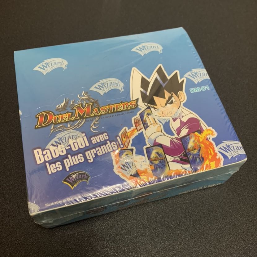 【最終値下げ】デュエルマスターズ DM-01 未開封BOX フランス語版 最終値下げ】デュエルマスターズ DM-01 未開封BOX フランス語版