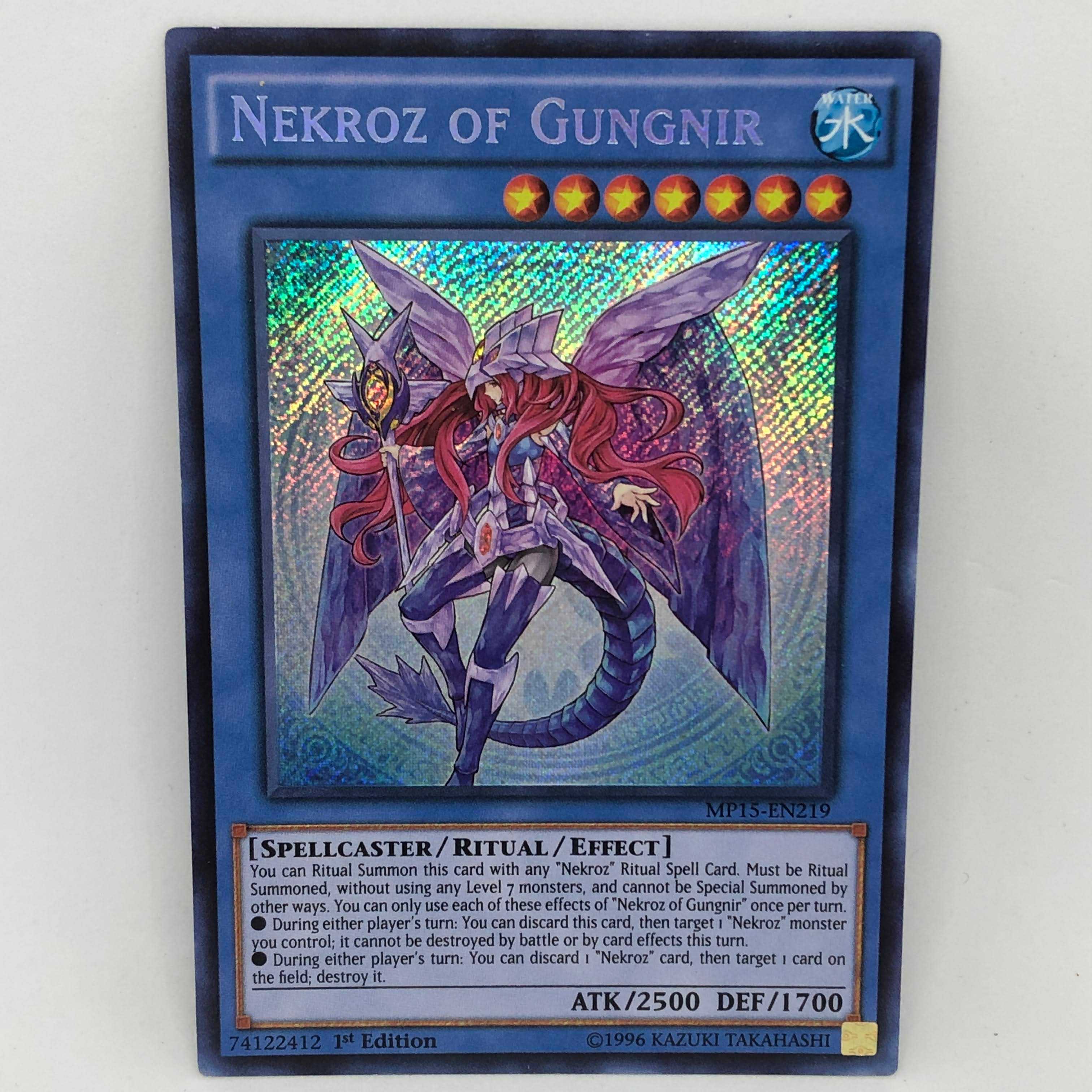 遊戯王 英語 グングニールの影霊衣 MP15 シークレット