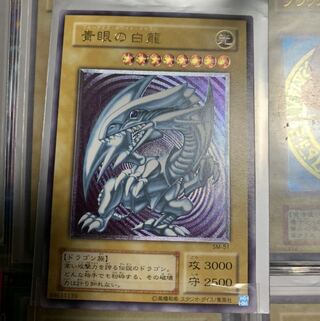 遊戯王　初期　ブルーアイズホワイトドラゴン　レリーフ