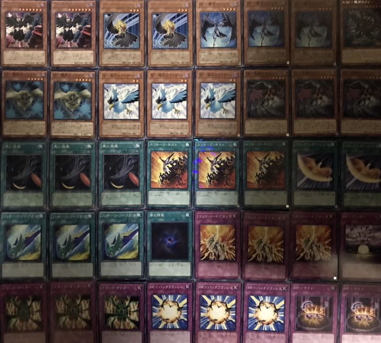 超特別セール品　BFデッキ　ブラックフェザー　40枚＋EX10枚　構築済み