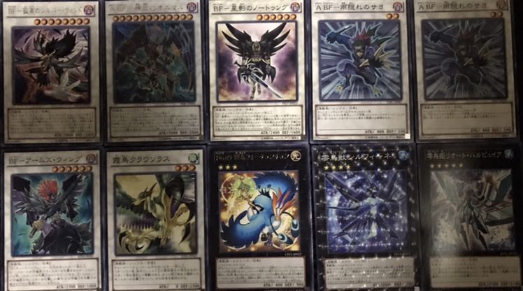 超特別セール品　BFデッキ　ブラックフェザー　40枚＋EX10枚　構築済み