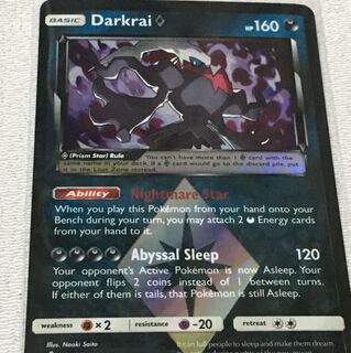 ダークライ プリズムスター  英語版 pr