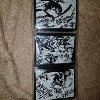 墨絵　スリーブ　沖田　武蔵　北斎