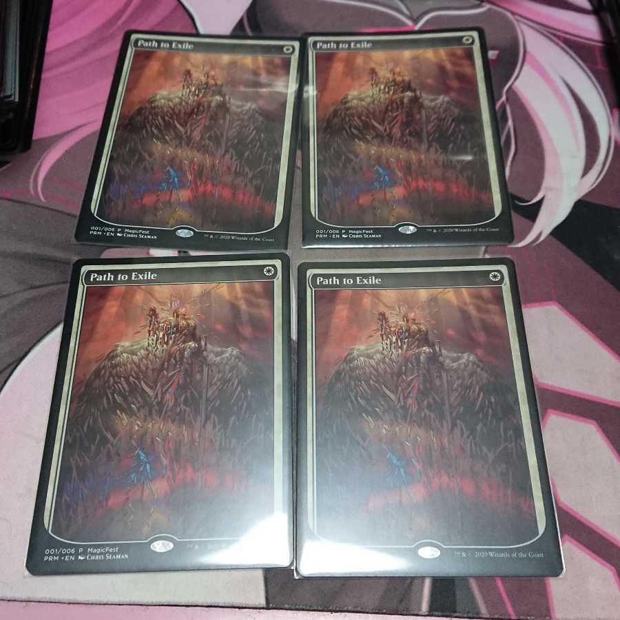 流刑への道 MagicFestプロモ NonFoil 4枚
