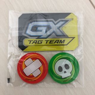 新品　海外版　公式　アクリル製　どく　やけど　GXマーカー　タッグチーム