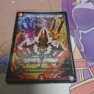 瞬閃と疾駆と双撃の決断