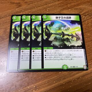 獅子王の遺跡　4枚