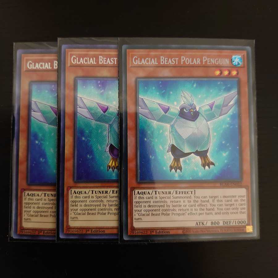 極氷獣ポーラ・ペンギン英語版シークレット3枚セット