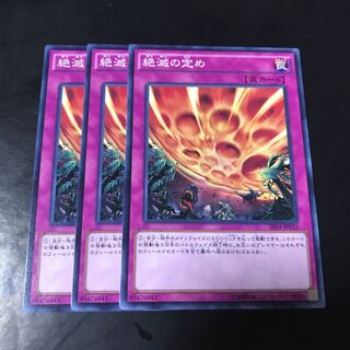 絶滅の定め ノーマル