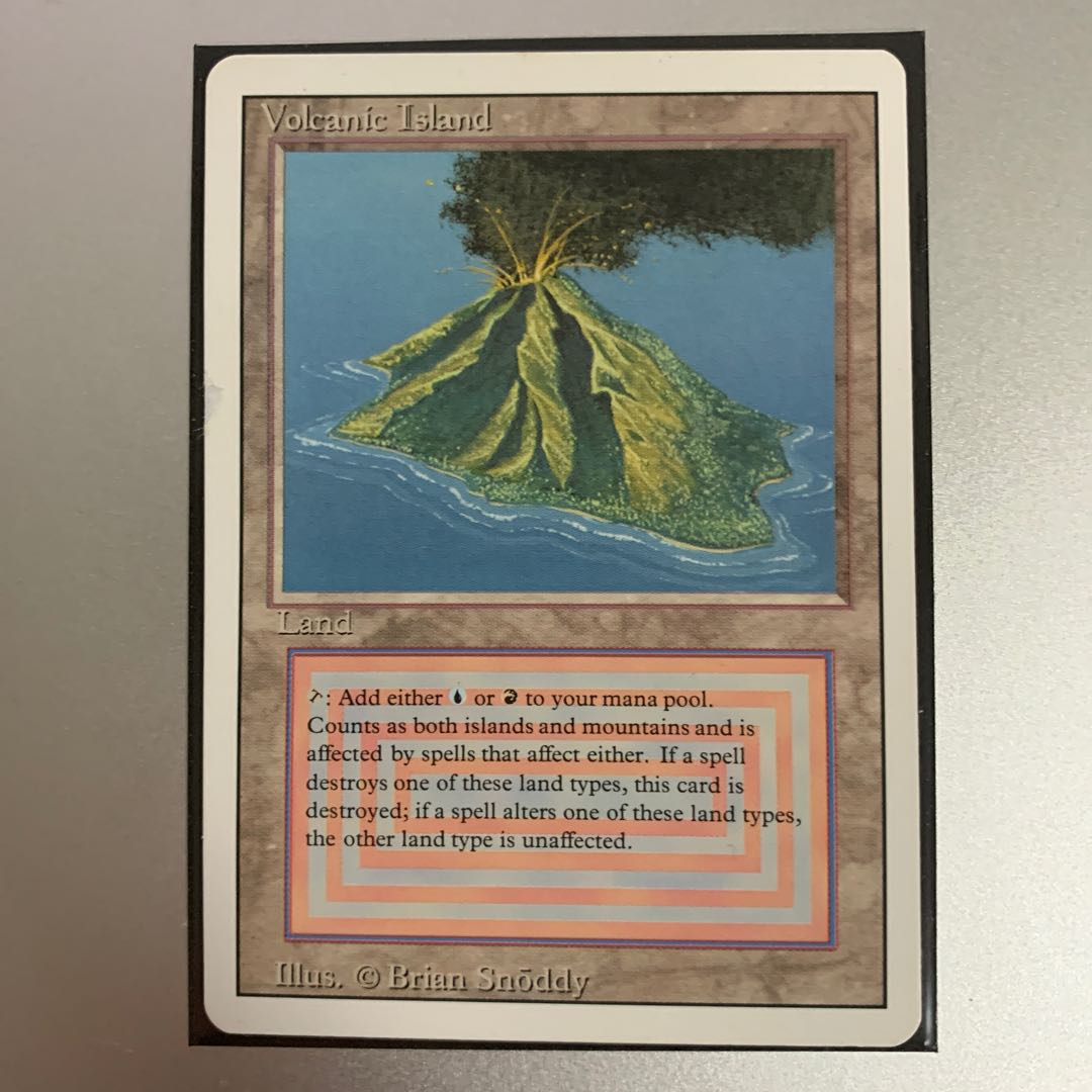 MTG volcanic island 英語版