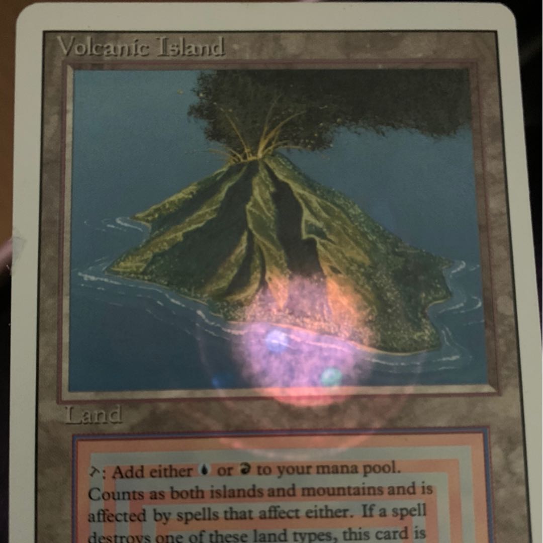 MTG volcanic island 英語版